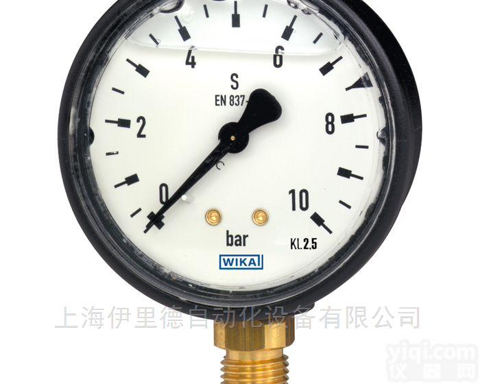 塑料外壳的充液型113.13<em>威卡</em>wika机械<em>压力表</em>