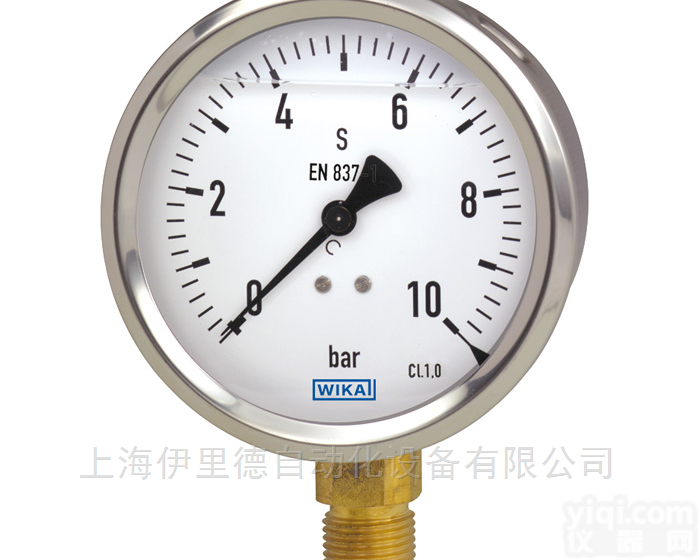 不锈钢外壳德国213.53<em>威卡</em>Wika耐震<em>压力表</em>