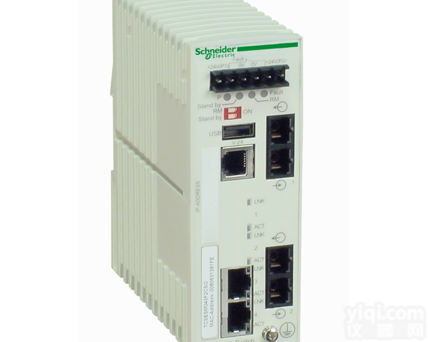 TCSESM043F2CS0  <em>施耐德</em>工业<em>以太网</em>交换机 - TCSESM043F2CS0