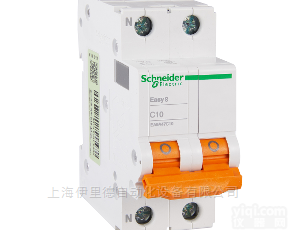 EA9A47 MCB  相线+中性线小型<em>断路器</em>/继电器C10A<em>施耐德</em>