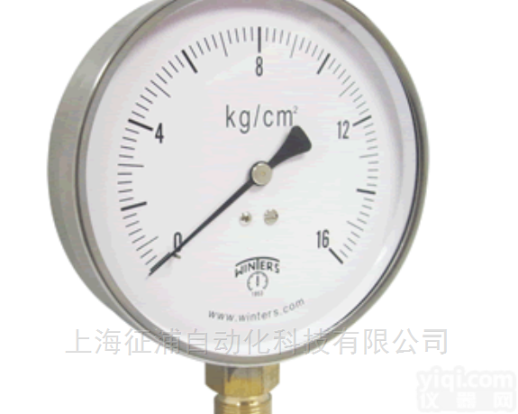 PCT-115  PCT建筑型工业<em>压力表</em>WINTERS文<em>特斯</em>授权代理