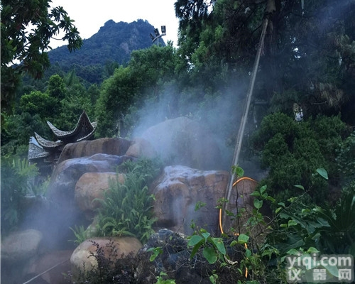 别墅区<em>绿化带</em>雾喷冷雾人造雾工程