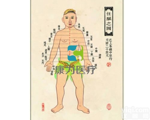 TCM3281  中医针灸<em>挂图</em>：任脉之图|中医<em>教学仪器</em>