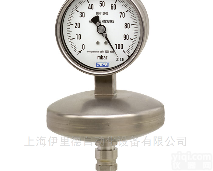 <em>532</em>.52/<em>532</em>.53/<em>532</em>.54  不锈钢型高过压保护威卡Wika绝压力表