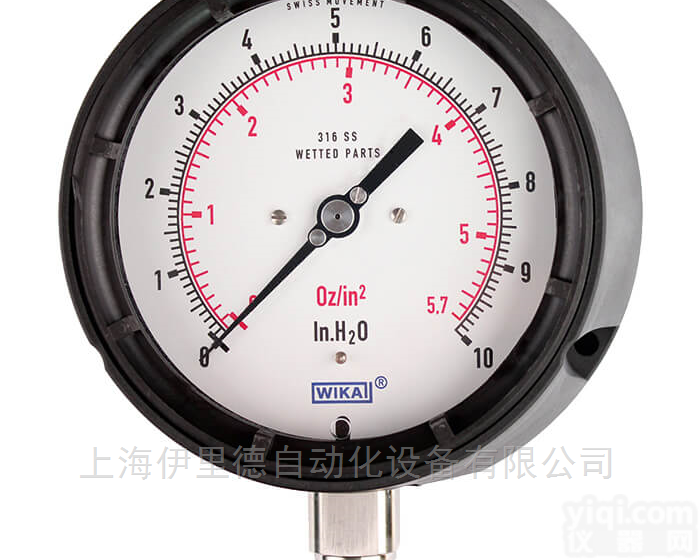 612.34/632.34/633.34  用于腐蚀性介质、环境wik<em>威卡</em>膜<em>盒式</em>压力表