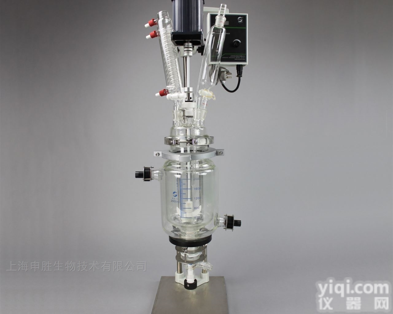 S212-3L  <em>双层</em><em>玻璃</em><em>反应釜</em>厂家