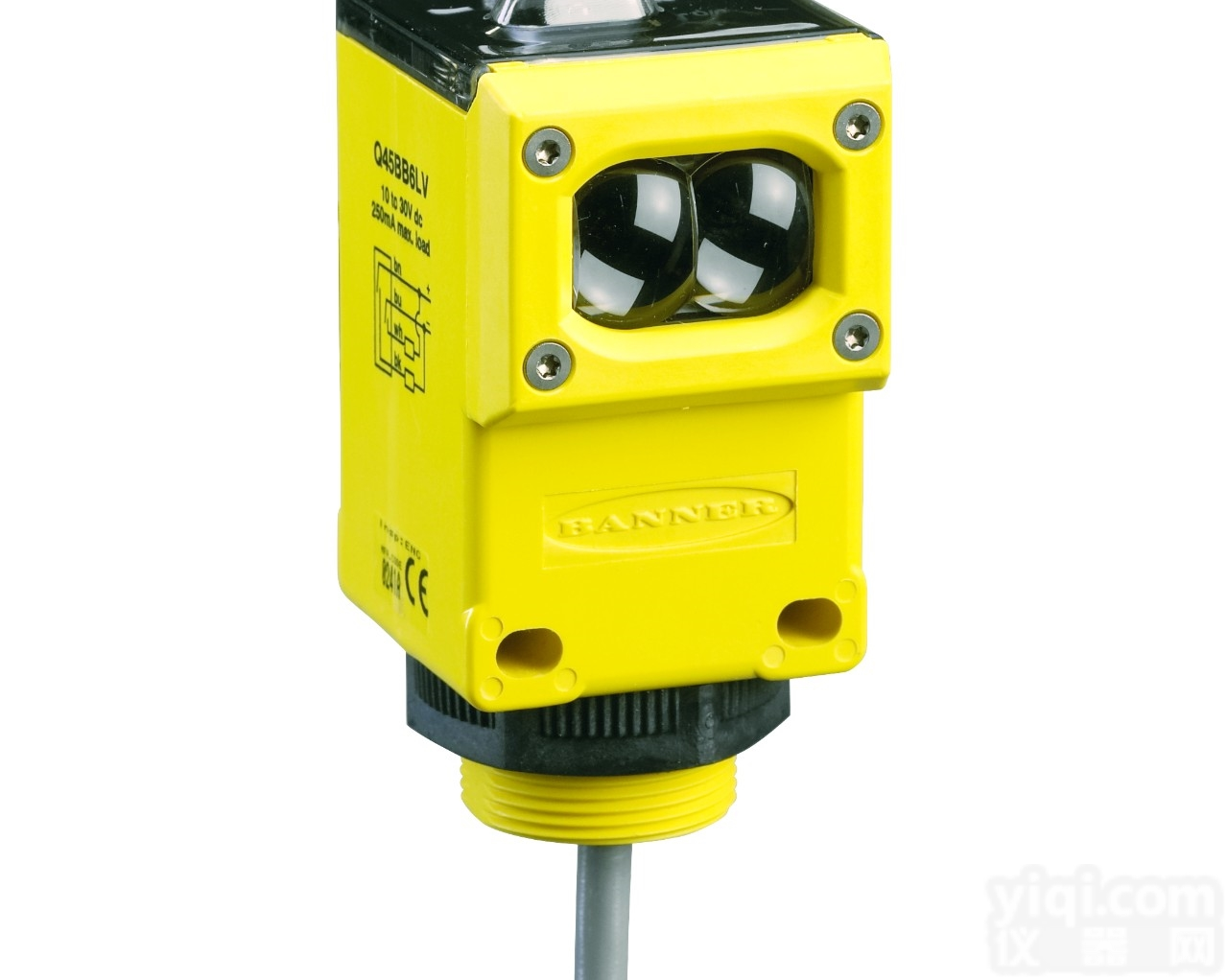 Q45系列  <em>美国</em>邦纳BANNER坚固的<em>方形</em>传感器<em>厂家</em>直销