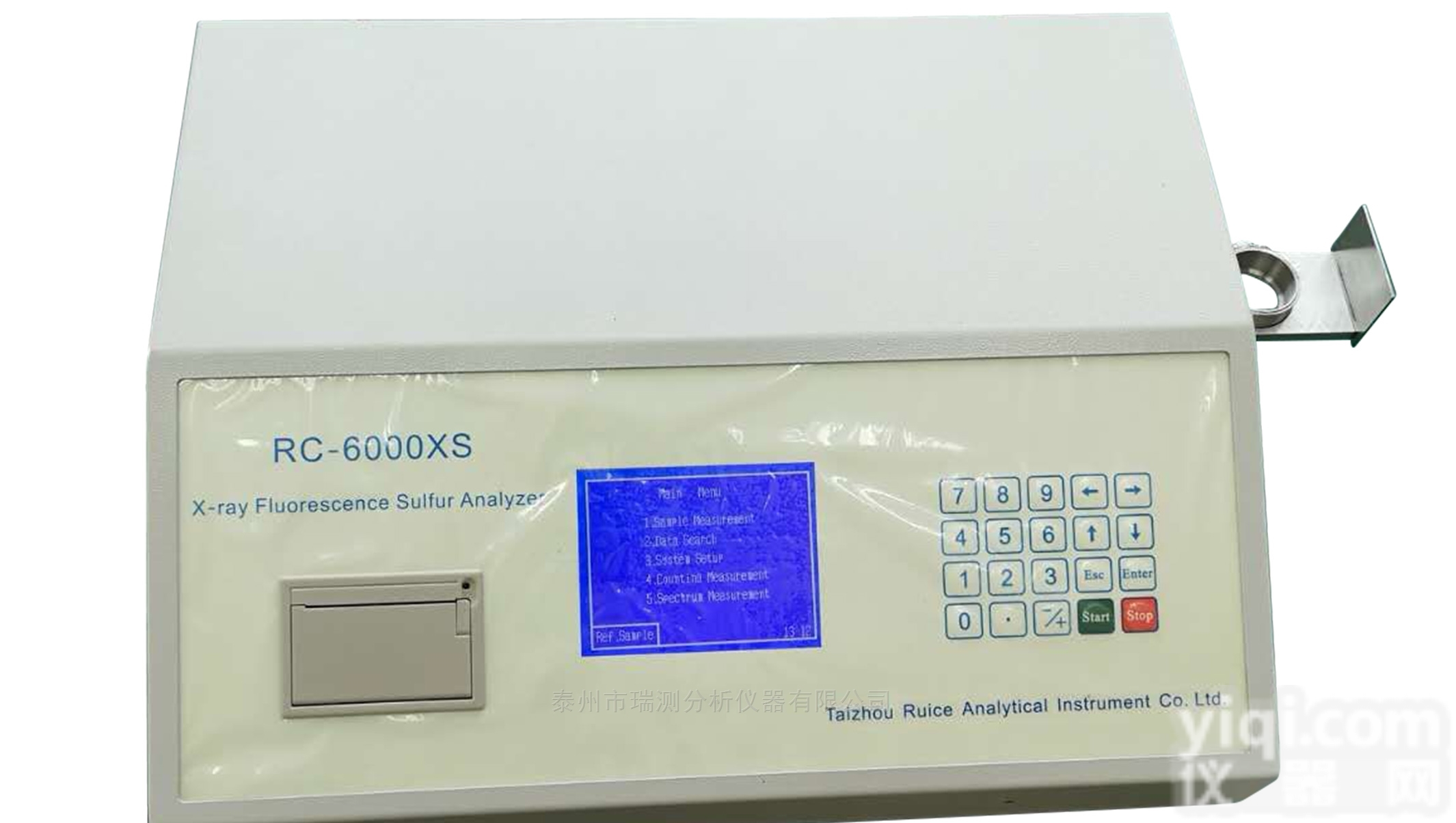 RC-6000XS  <em>石油焦</em>、石膏、油品、煤炭总硫X荧光定硫仪