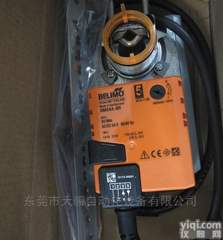 瑞士BELIMO博力谋风阀控<em>制器</em>SM24A-<em>SR</em>