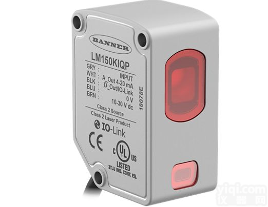 <em>紧凑型</em>LM 系列  进口<em>美国</em>邦纳BANNER精确激光测量传感器
