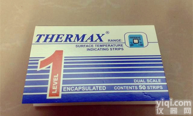 单格60度  英国THERMAX温度纸单格60度<em>测温</em>纸<em>热敏</em>试纸
