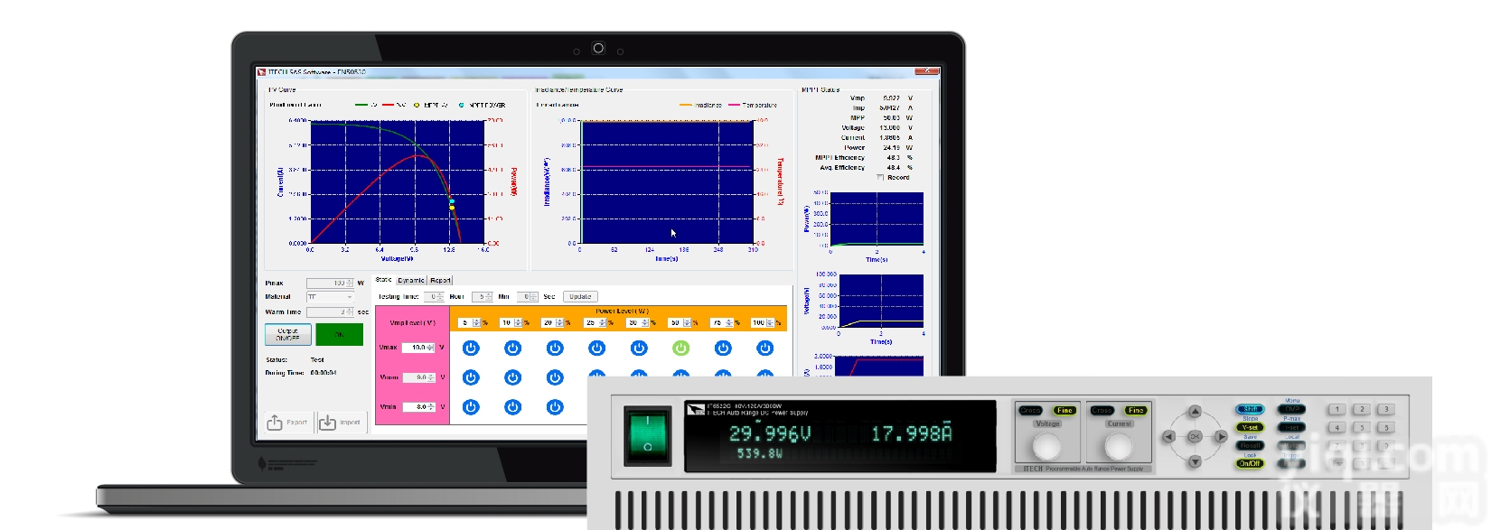 ITECH 高速<em>高性能</em><em>光伏</em>/太阳能<em>仿真</em>电源