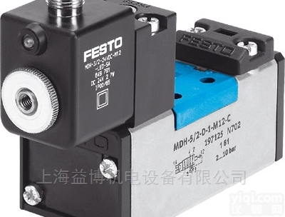 <em>MDH</em>-5/2-D-1-S-M12-C  费斯托<em>FESTO</em>气控阀<em>MDH</em>-5/2-D-1-S-M12-C