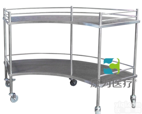 CRK1217  <em>不锈钢</em>扇形<em>手术</em>器械车