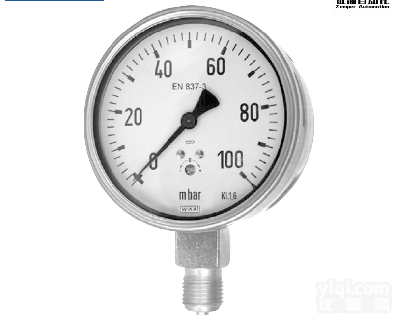 632.50膜盒<em>压力表</em>低压表<em>德国</em>威卡