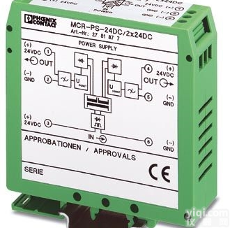 <em>菲尼克斯</em>隔离器  辅助<em>触点</em> - MCR-PS- 24DC/2X24DC - 278187...