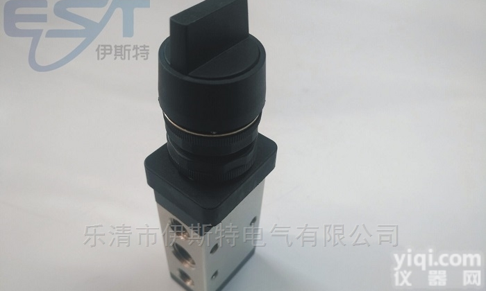 M5HS110-06/M5HS210-06  M5HS210-08二位五通<em>旋钮</em><em>自锁式</em>机械阀
