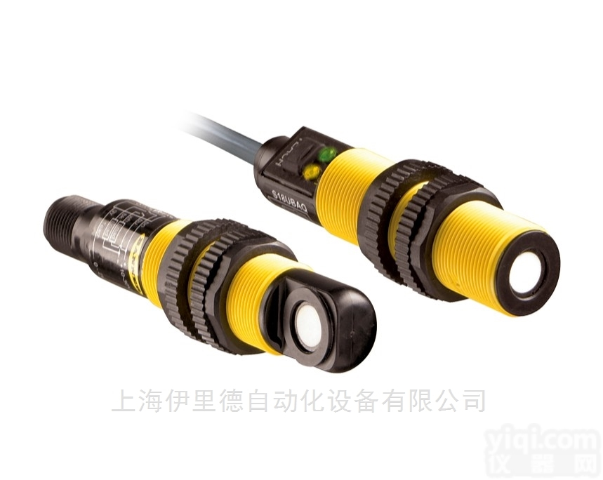 S18U系列  美国<em>邦纳</em>BANNER<em>圆柱形</em>超声波传感器原装进口
