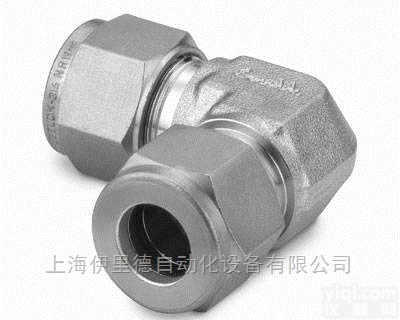 SS-6M0-9  美国世伟<em>洛克</em>不锈钢<em>卡套</em>管接头90°联合弯头