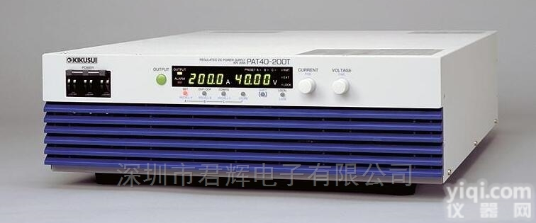 <em>菊水</em>GX率<em>大容量</em><em>开关电源</em> PAT40-200T