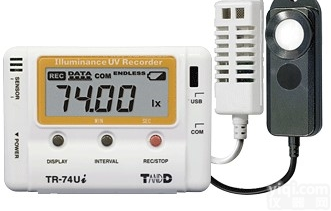 TR-74Ui  <em>日本</em>TANDD<em>记录仪</em>TR-74Ui红外线温度湿度仪器