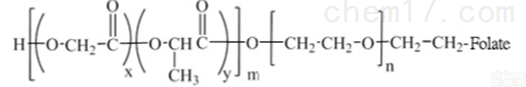 <em>PLGA</em>-PEG-<em>Folate</em> MW:2000/<em>PLGA</em>共聚物