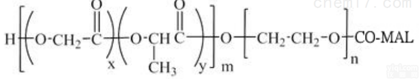 <em>PLGA</em>-PEG-CO-MAL MW:<em>2000</em>/<em>PLGA</em>嵌段共聚物