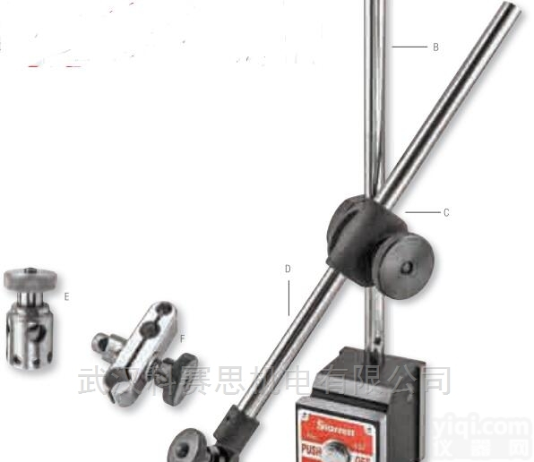 美国<em>施泰</em>力657系列带磁性<em>底座</em>指示表<em>台架</em>