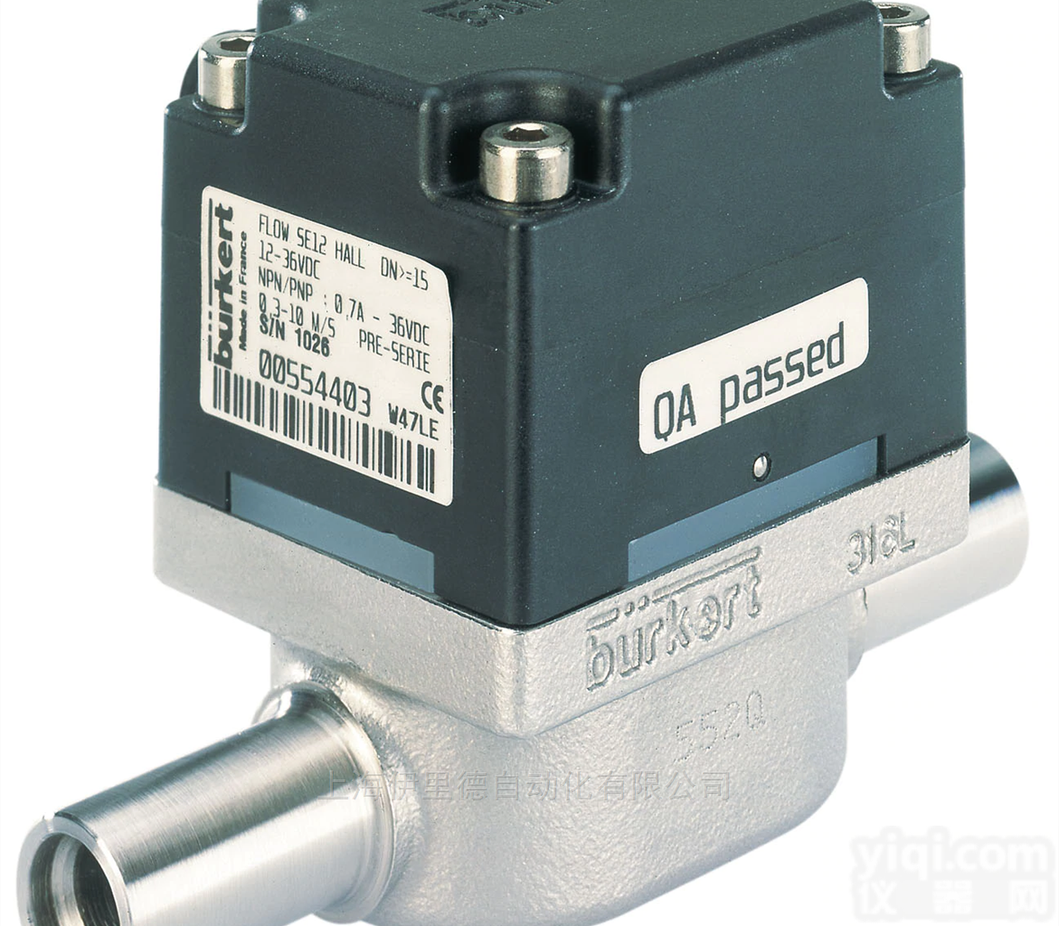 类型8011<em>涡轮</em><em>流量计</em>  德国<em>宝德</em>BURKERT<em>流量计</em>原装