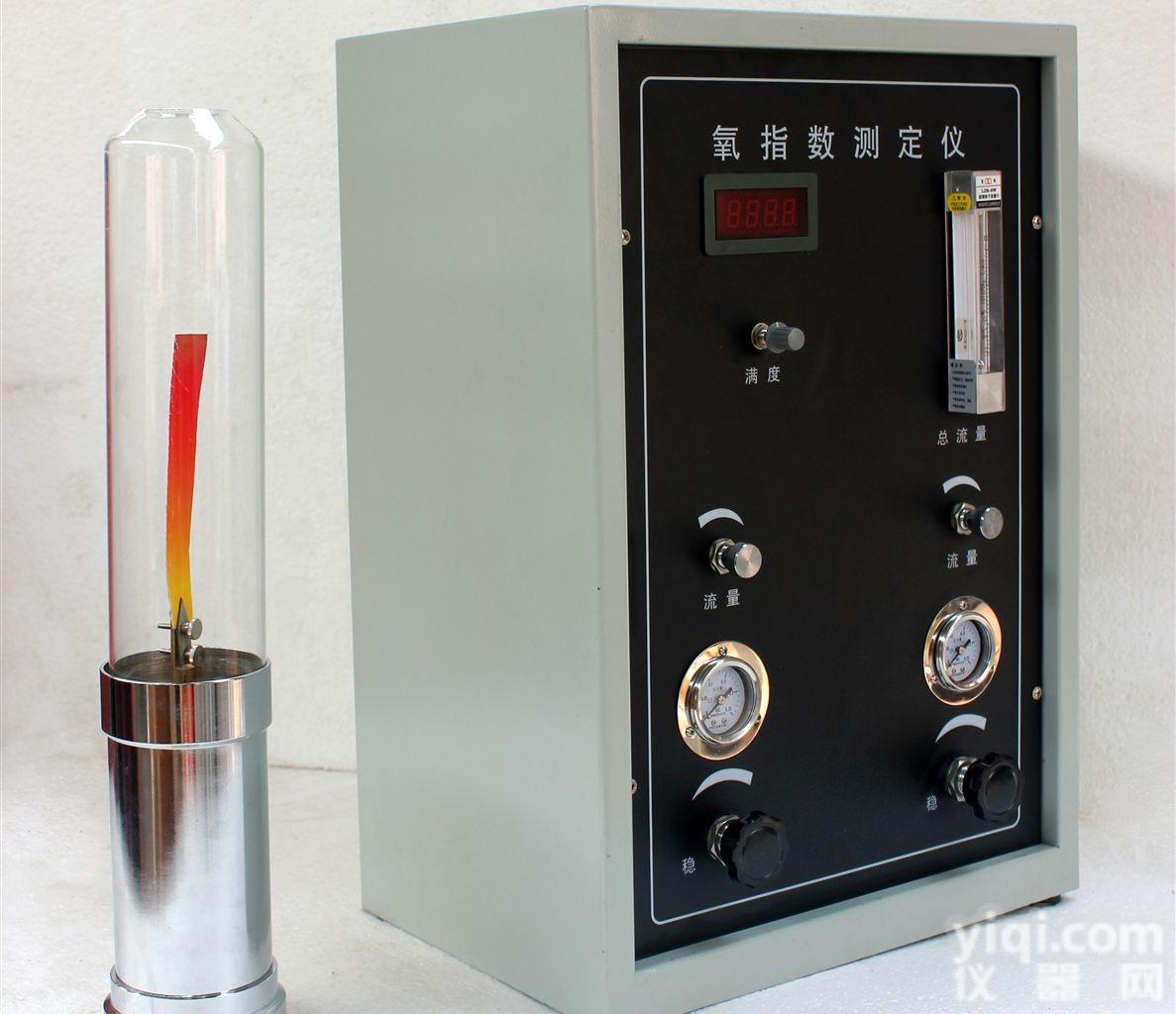 上海泡沫塑料JF-3型<em>数显</em>氧<em>指数</em><em>测定仪</em>