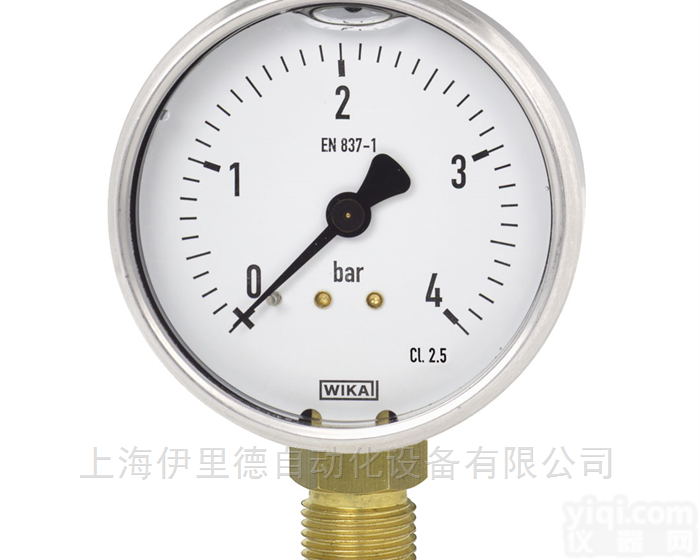型号 113.53  德国<em>威卡</em>WIKA波登管<em>压力表</em><em>铜合金</em>材质直销
