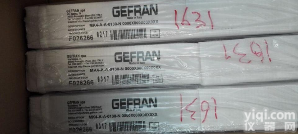 <em>意大利</em>GEFRAN杰<em>佛伦</em><em>位置</em>传感器LT-M-050-P