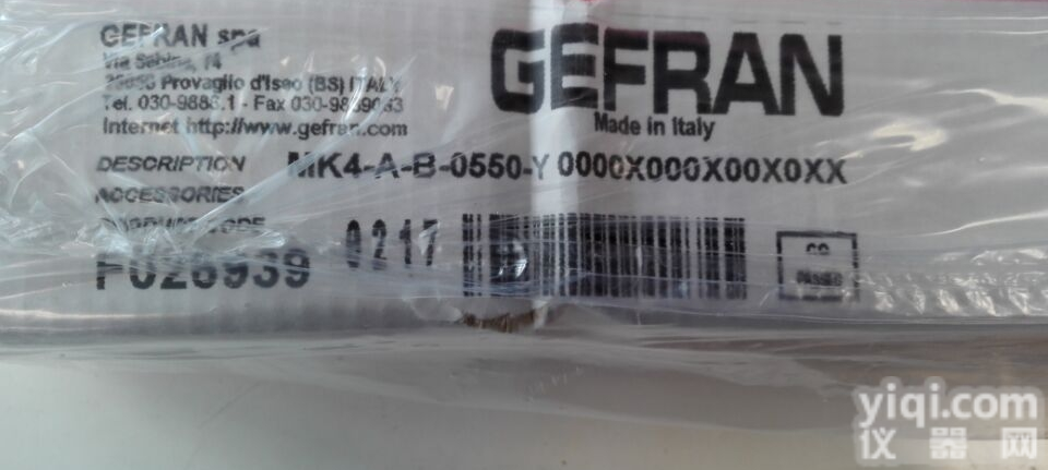 杰<em>佛伦</em>GEFRAN<em>位移</em>传感器MK4-C系列长期优惠