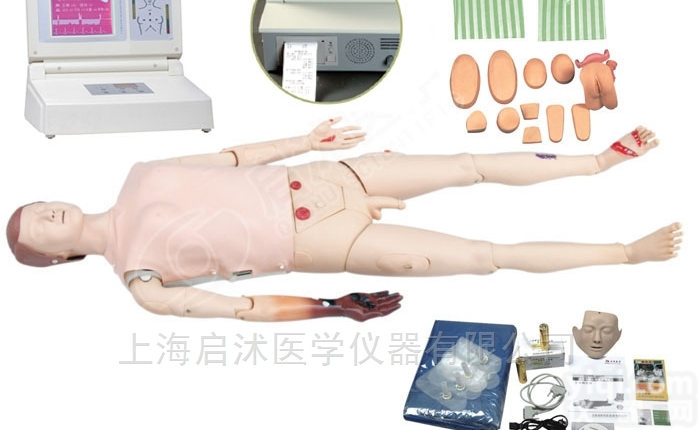 QS/CPR680C  高级<em>多功能</em>护理<em>急救</em>模<em>拟人</em>