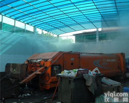 <em>喷雾设备</em>  浙江温州垃圾分拣ZX喷雾<em>除臭</em>工程