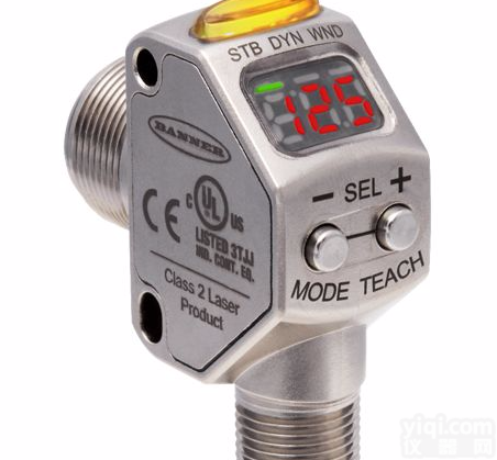 Q3X系列  <em>美国</em><em>邦纳</em>BANNER激光<em>对比度</em>传感器