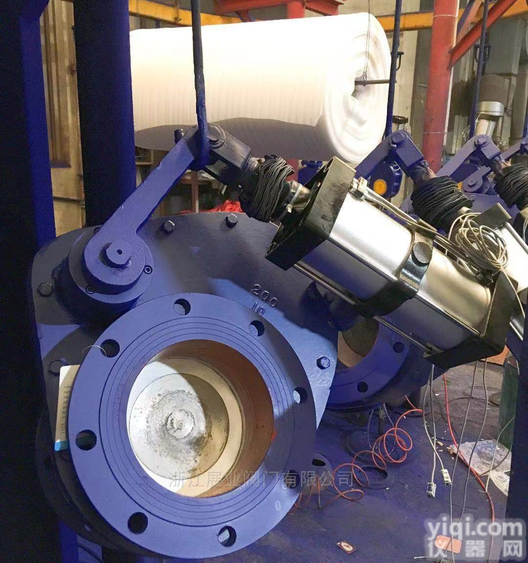 <em>BZ643TC气动陶瓷旋转摆动出料阀</em>