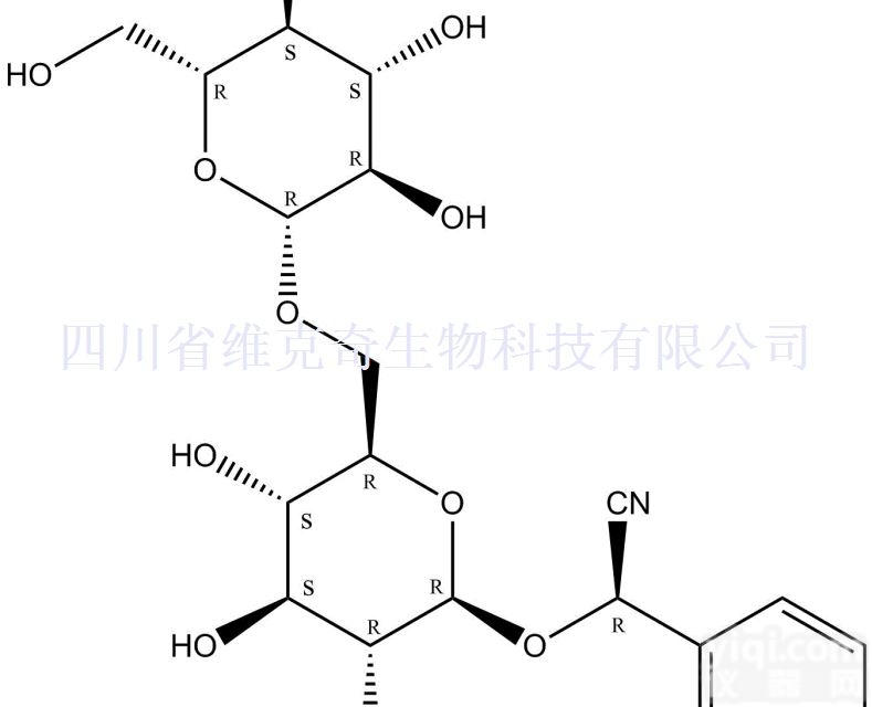 <em>29883</em>-15-6  <em>苦杏仁</em>苷 CAS:<em>29883</em>-15-6 <em>标准品</em>