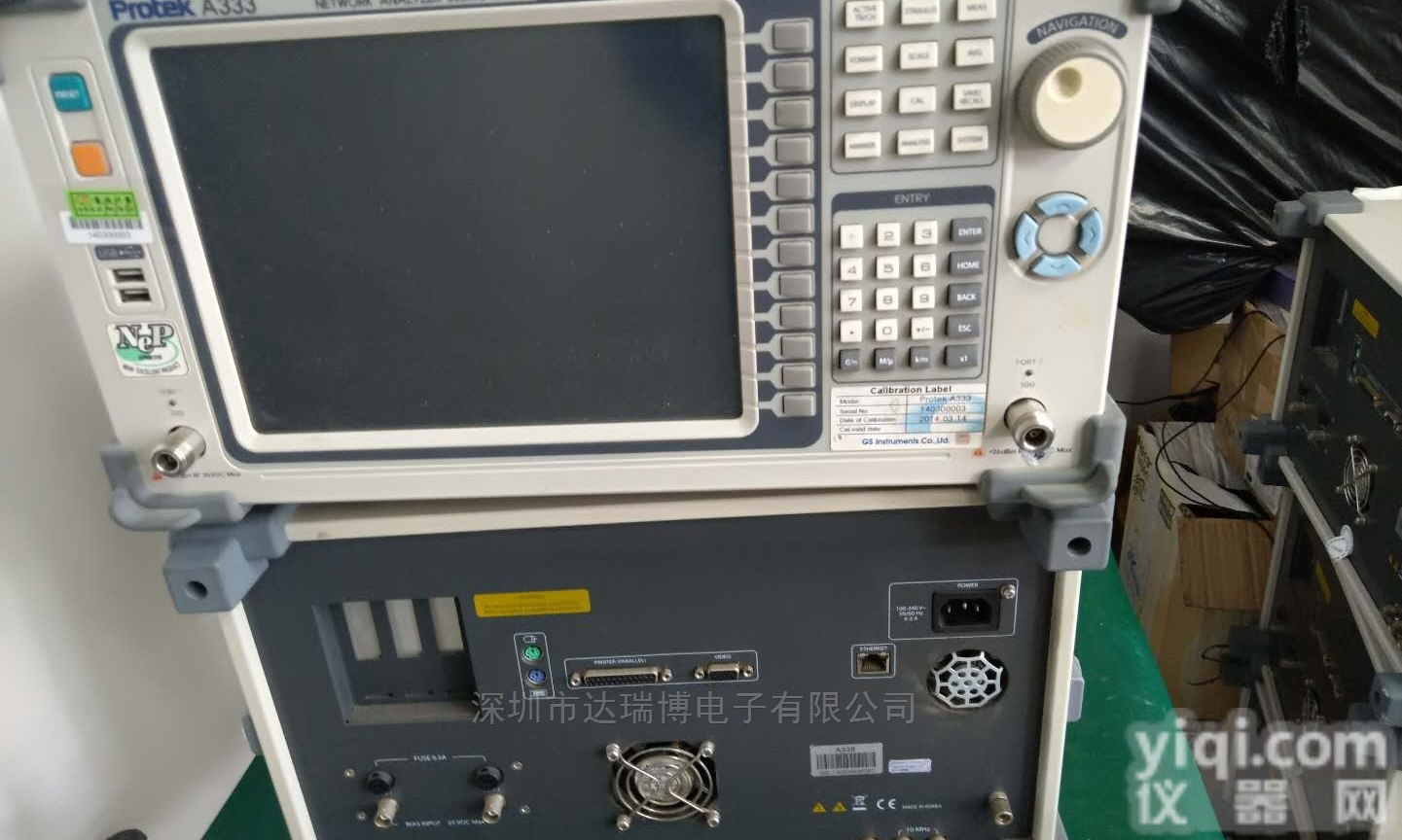 二手<em>韩国</em>PROTEK <em>A333</em> 网络<em>分析仪</em>联系客服