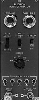 419  ORTEC419<em>精密</em>脉冲<em>发生器</em>