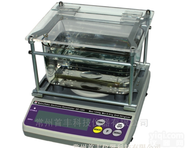 玛芝哈克<em>密度计</em>GP-1200EN<em>塑胶</em>固体测试仪