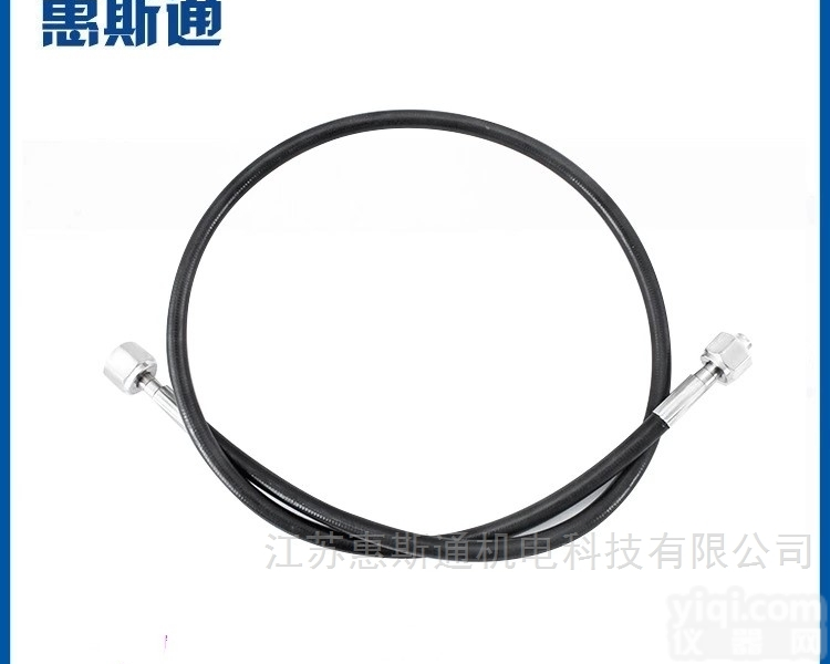 WH006X 不锈钢编制四氟软管 氮气钢瓶 <em>定制</em>型<em>金属软管</em> 钢瓶连接用