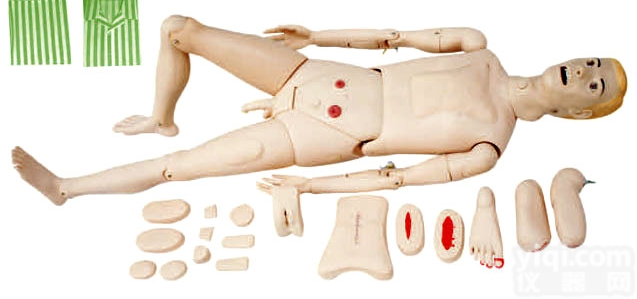 QS/H120A  高级全功能护理训练模<em>拟人</em>（男性）,<em>护理模型</em>人
