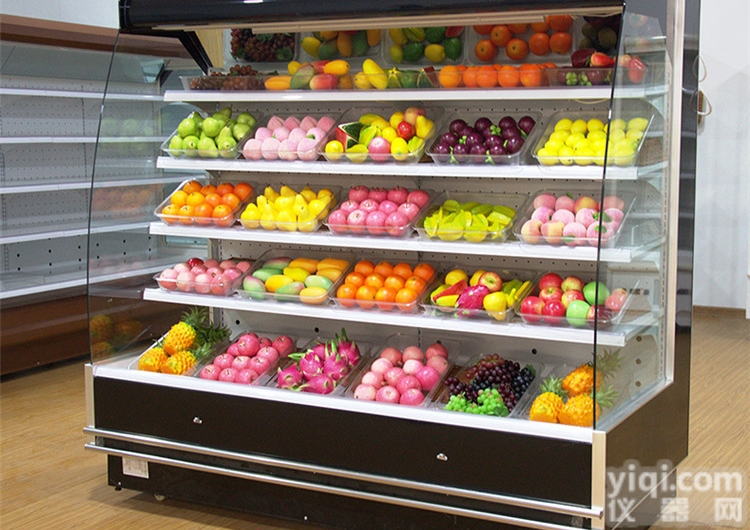 HX-FMG  汝州风幕柜 保鲜柜<em>定做</em> 汝州水果<em>展示柜</em>价格