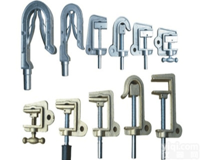 <em>铝合金</em><em>线夹</em>（上）铜<em>线夹</em>（下）