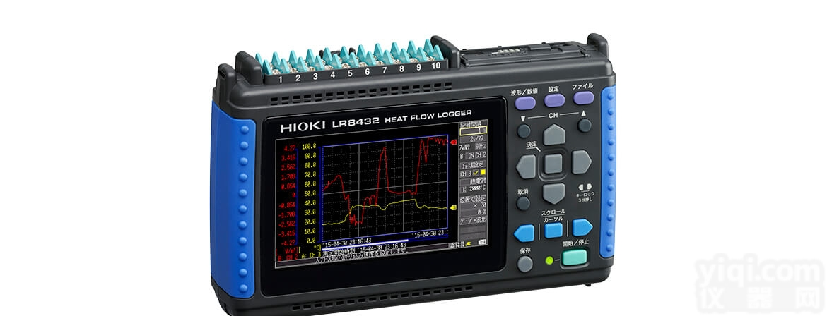 日本<em>日置</em>热流<em>记录仪</em><em>LR8432</em>