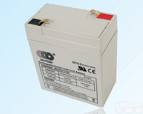 6V6AH  奥特多蓄电池OT6-6<em>应急</em>灯<em>专用</em>6V6AH备用电池