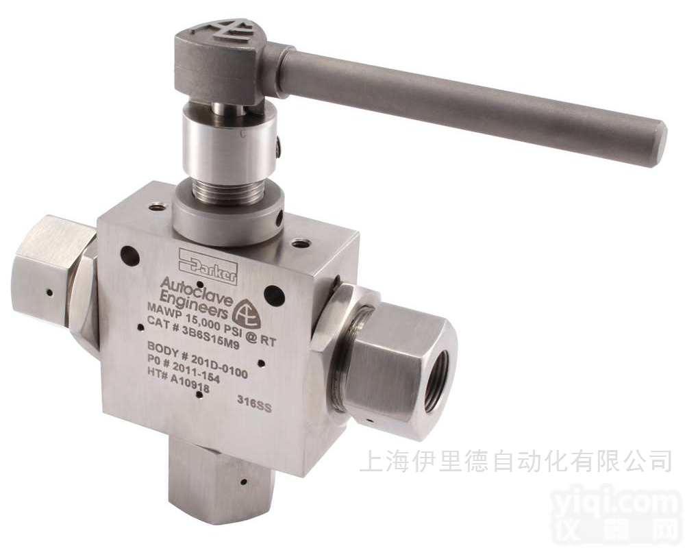 3B系列  美国<em>派克</em>PARKER<em>球阀</em>原装