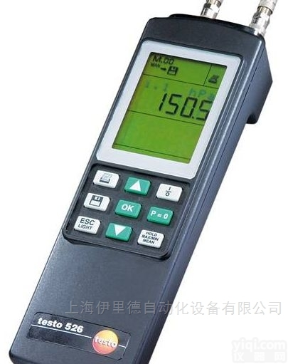 testo 526-2  伊里德<em>代理德国</em>德图testo<em>工业</em>级差压测量仪