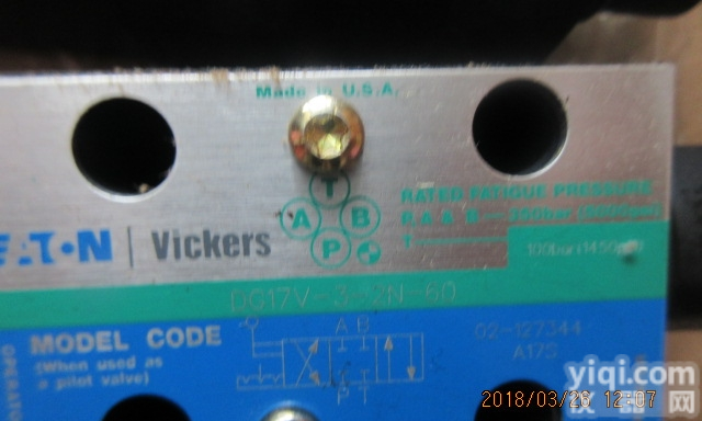 <em>威格</em>士代理  <em>美国</em>现货<em>威格</em>士DG17V-3-2N-60手动换向阀